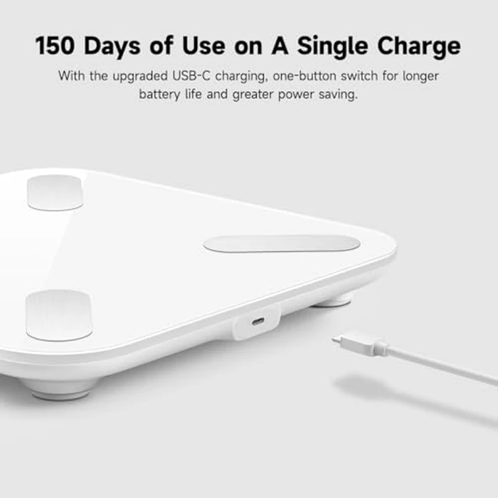 Yunmai Smart Scale with BMI, Body Fat, Muscle Mass, Digital Weight Body Fat Scale Mini, 13 Body Composition Scale Bluetooth Health Apps Compatible, Rechargeable 400lb by YUNMAI - Image 7