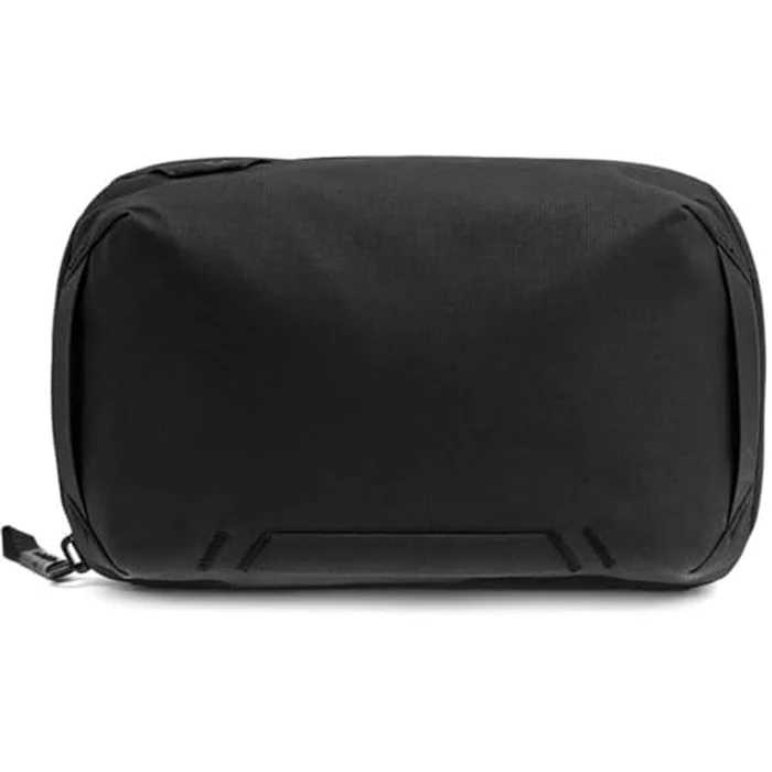 Peak Design Tech Pouch, Black, Electronics Organizer for Travel or Everyday Carry, Origami-Style Storage, Cable Pass-Through, Weatherproof Recycled Nylon, Gear Carry Bag for Men and Women by Peak Design - Used - Like New condition - US$50.33