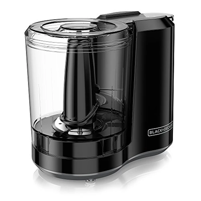 Black+Decker HC300BC Black + Decker 3-Cup Food Processor, One Touch Pulse, Dishwasher Safe Parts, 3-Cup, Black by BLACK+DECKER - Used - Good condition - CA$20.37