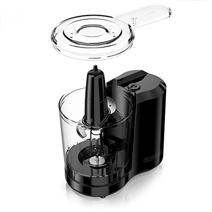 Black+Decker HC300BC Black + Decker 3-Cup Food Processor, One Touch Pulse, Dishwasher Safe Parts, 3-Cup, Black by BLACK+DECKER - Image 2