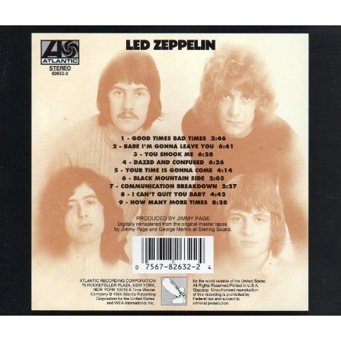 Led Zeppelin 1 by Atlantic - Image 2