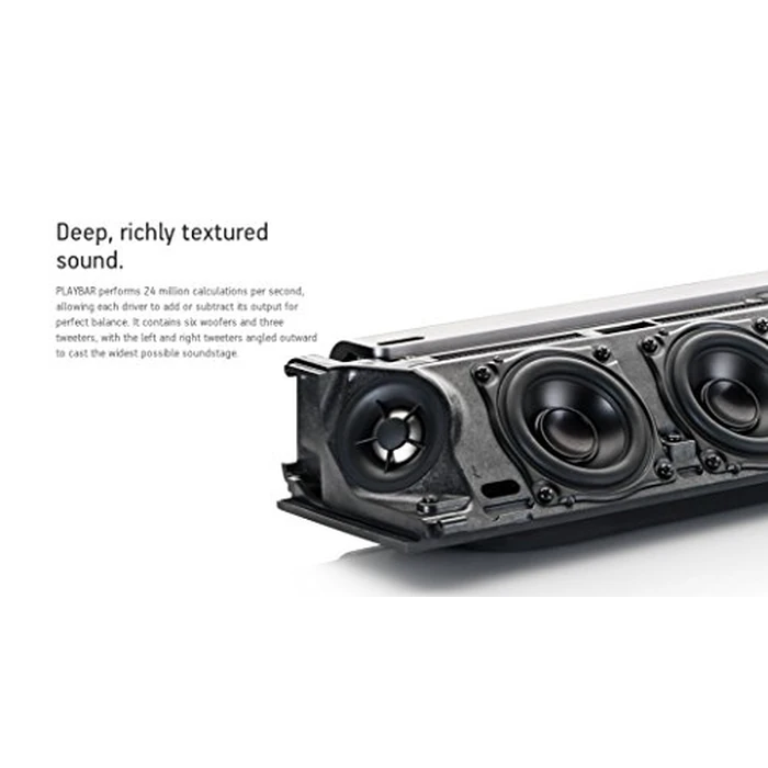 Sonos Playbar - The Mountable Sound Bar for TV, Movies, Music, and More - Black by Sonos - Image 6