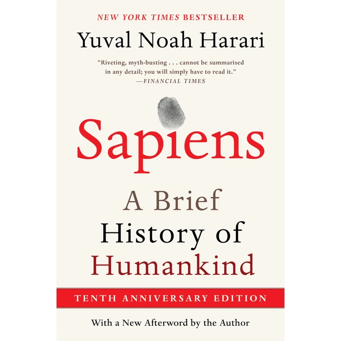 Sapiens [Tenth Anniversary Edition]: A Brief History of Humankind by Harper Perennial - Used - Good condition