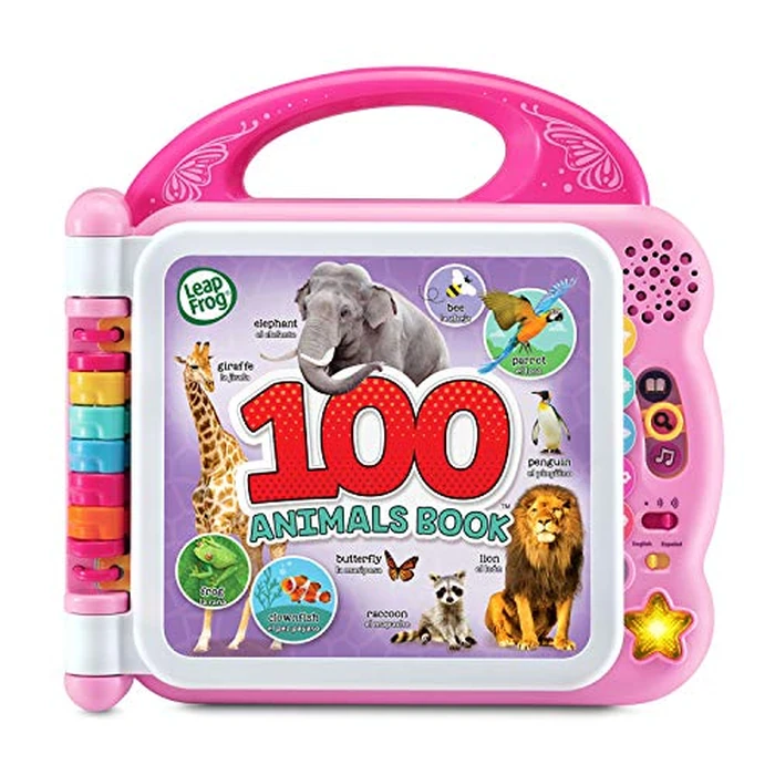 LeapFrog 100 Animals Book (Frustration Free Packaging), Pink by LeapFrog - Used - Very Good condition
