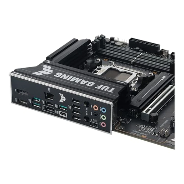 ASUS TUF Gaming B650E-PLUS WiFi AMD B650 ATX Motherboard, 12+2+1 80A DrMOS Power Stages, DDR5, PCIe 5.0 Ready, 3X M.2, Wi-Fi 6E, 2.5Gb LAN, DisplayPort, HDMI(TM), USB Type-C, BIOS Flashback, Aura Sync by ASUS - Image 7
