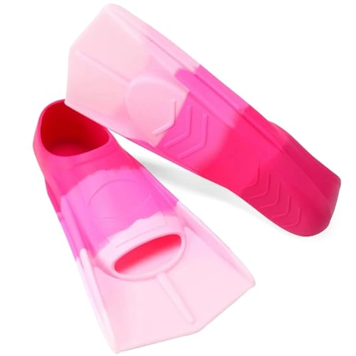 Azuunye Kids Swim Fins, Youth Swimming Flippers for Lap Swimming Training, for Children Girls Boys (Dark Pink / Pink / Rose / Light Pink, S(US Kids 1.5-3.5)) by Azuunye - Image 7