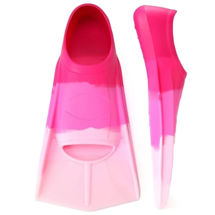 Azuunye Kids Swim Fins, Youth Swimming Flippers for Lap Swimming Training, for Children Girls Boys (Dark Pink / Pink / Rose / Light Pink, S(US Kids 1.5-3.5)) by Azuunye - Image 8