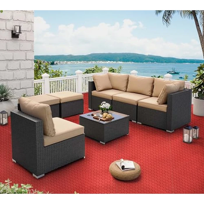 jxgzyy 24 PCS Basketball Court Tiles, 5/8 Inch Thick Interlocking Sport Court Tiles, Non Slip PP Portable Drainage Mat for Tennis Court Drain Deck Pool Patio Garage by jxgzyy - Image 5