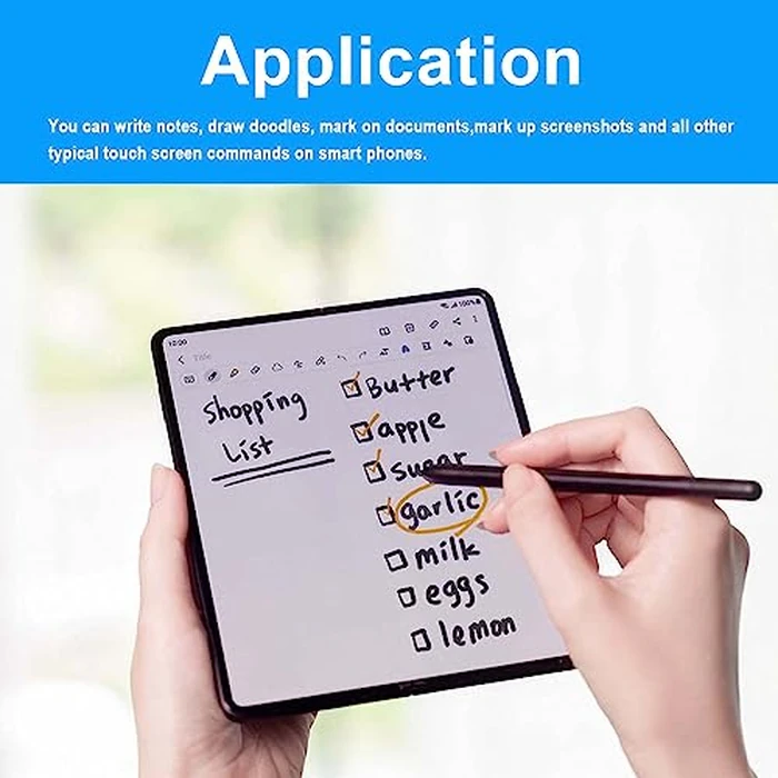 2 Pack Galaxy Z Fold 4/3/5 S Pen Fold Edition for Samsung Galaxy Z Fold 3/4/5 Replacement for Galaxy Z Fold 3/4/5 Stylus S Pen(Black) by CaoXiong - Image 6