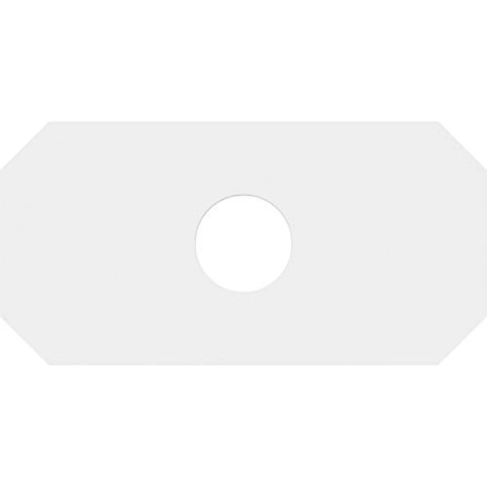 Ekena Millwork CMP20X10ED-04000 Emerald Architectural Grade PVC Contemporary Urethane Ceiling Medallions 20"W x 10"H x 4"ID x 7"C x 1"P by Ekena Millwork - Image 4