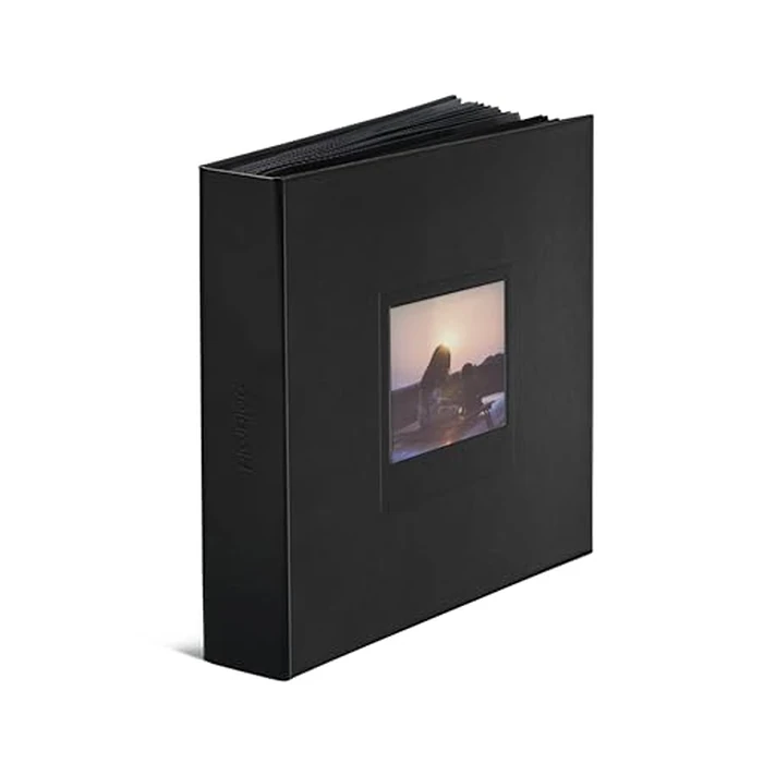 Polaroid Photo Album - Black - Large Photo Album for Polaroid i-Type, 600, and SX-70 instant photos, capacity 160 photos (6368) by Polaroid - Used - Acceptable condition - CA$14.79