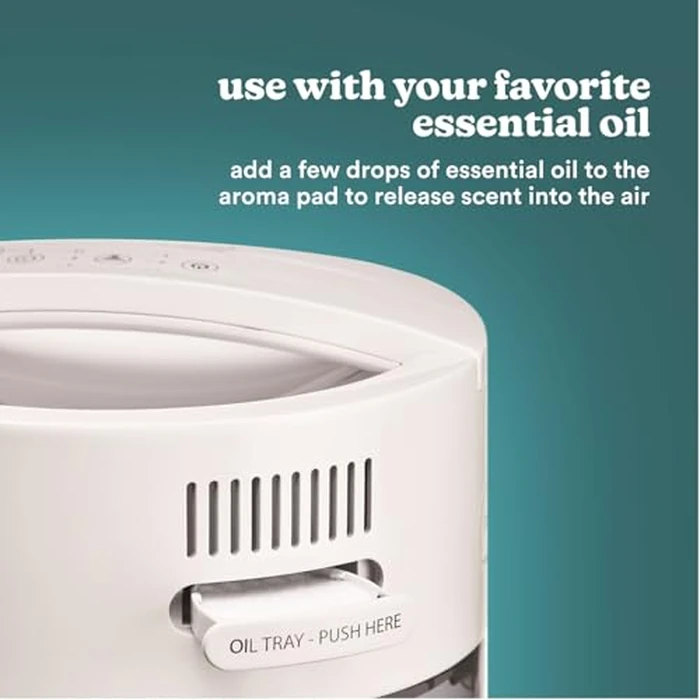 HoMedics Humidifiers for Bedroom, Home, Nursery, Office and Plants. Total Comfort UV-C Ultrasonic Humidifier, Leak Resistant Design, 0.97 Gallon Tank, 35 Hour Run Time, Quiet, Cool Mist, Night Light by Homedics - Image 6