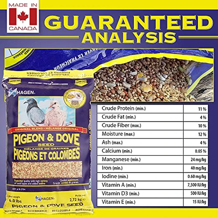 Hagen Pigeon and Dove Staple VME Seeds, 6-Pounds by Hagen - Image 6