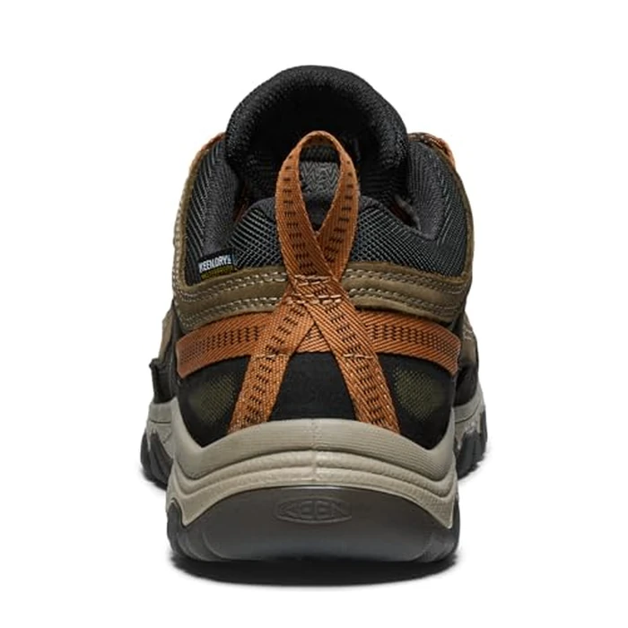 KEEN Men's Targhee 4 Low Height Durable Comfortable Waterproof Hiking Shoes, Sea Turtle/Roasted Pecan, 8.5 by KEEN - Image 7