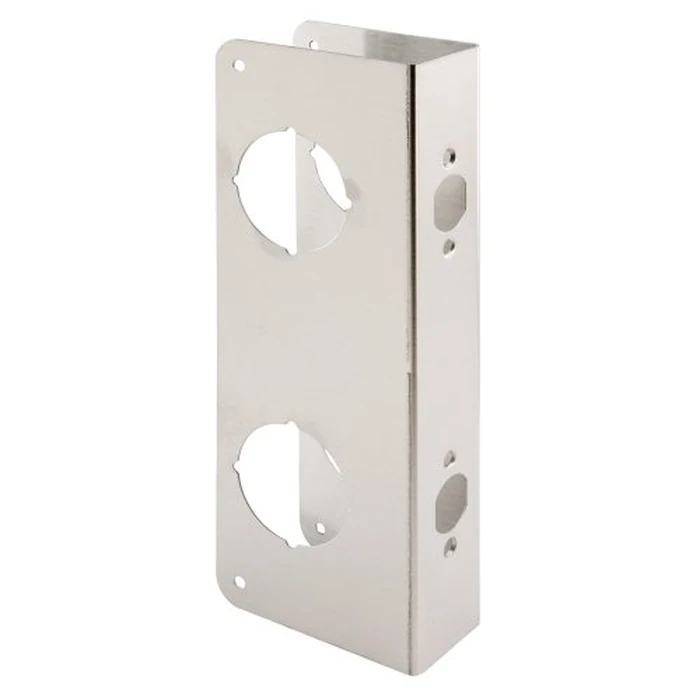 Prime-Line Products U 10539 Door Guard, 5-1/2-Inch, 2-3/8-Inch by 1-3/4-Inch, Stainless Steel by Prime-Line - Used - Acceptable condition - CA$9.08