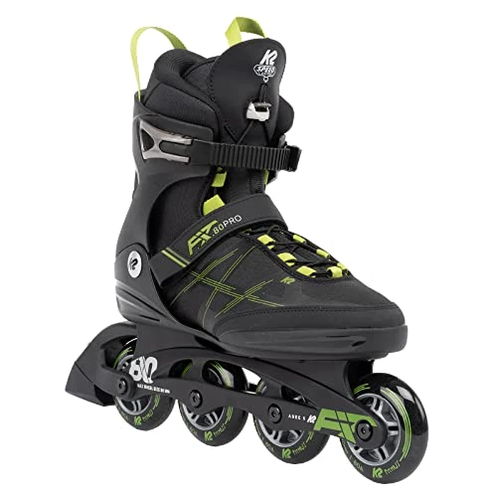 K2 F.I.T. 80 Pro Inline Skates Mens Sz 13 Black/Olive by K2 - Image 1