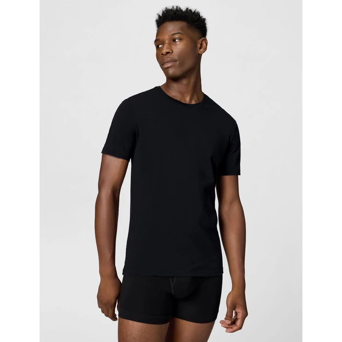 Nike Men's All Day Cotton Stretch S/S Crew Neck 2pk Undershirts by Nike - Image 2