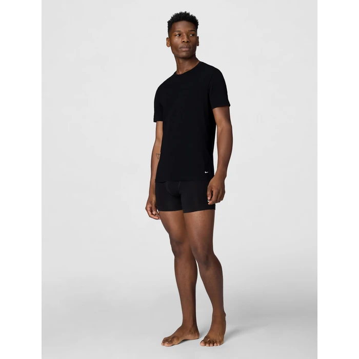 Nike Men's All Day Cotton Stretch S/S Crew Neck 2pk Undershirts by Nike - Image 4