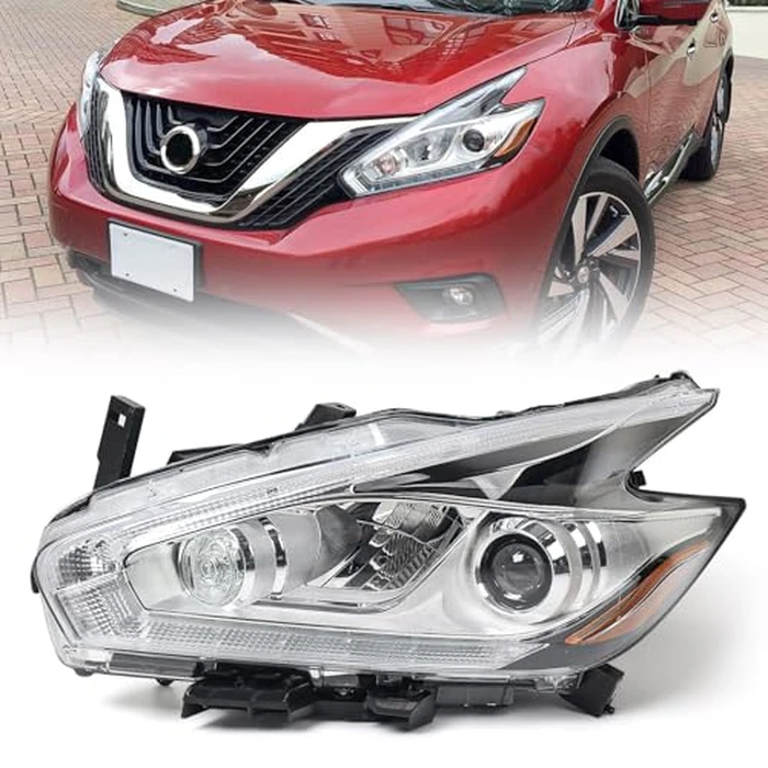 Huray Left LED Headlight Assembly Fit for Nissan Murano 2015 2016 2017 2018 [LED Model] LH OE Factory LED DRL Projector Headlamp w/o Bulbs Replacement Driver Side by Huray - Used - Very Good condition - US$194.91