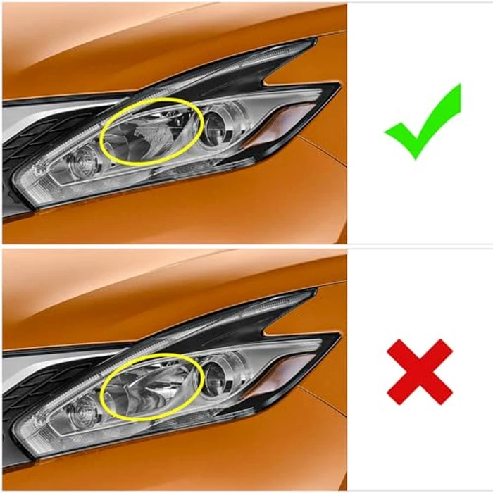 Huray Left LED Headlight Assembly Fit for Nissan Murano 2015 2016 2017 2018 [LED Model] LH OE Factory LED DRL Projector Headlamp w/o Bulbs Replacement Driver Side by Huray - Image 5