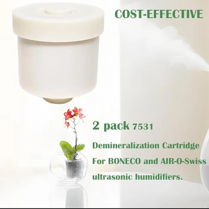 DAODEFUL 7531 Demineralization Cartridge for BONECO 7531 and AIR-O-Swiss ultrasonic humidifiers 7135, 7133, 7142, 7144, 7145, 7147, U600, U650, 2055, 2055A, E2441, U200, U700, A7533, 2 Pack by DAODEFUL - Image 5