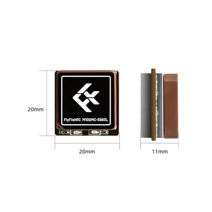 FlyFishRC Fast Positioning M10QMC-5-8-83L G-P-S Module for RC Long Range FPV Racing Drone Quad Airplane by FlyFishRC - Image 6