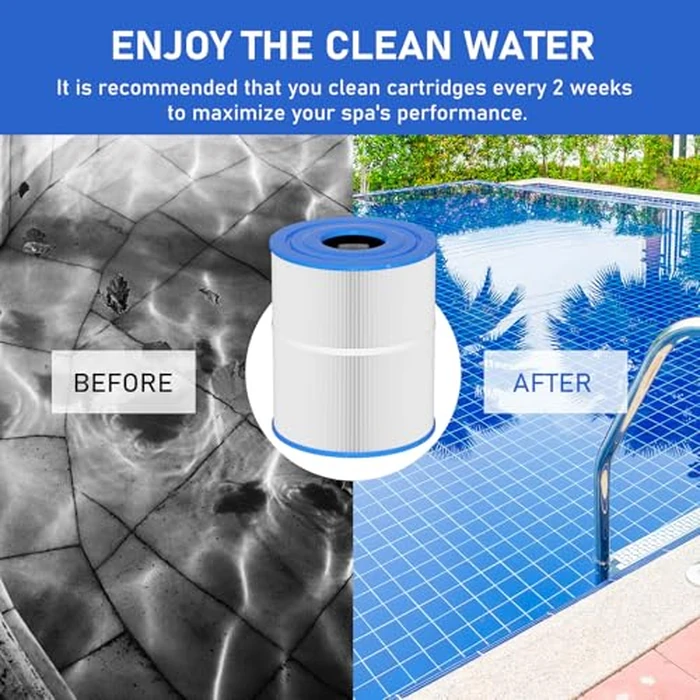 Vickmons C-8465 Spa Filter Replacement Compatible with Watkins 31114, Pleatco PWK65, Filbur FC-3960, 71827, 71828, Watkins 65 sq.ft Tiger River Spa Filter 2 Pack by Vickmons - Image 7