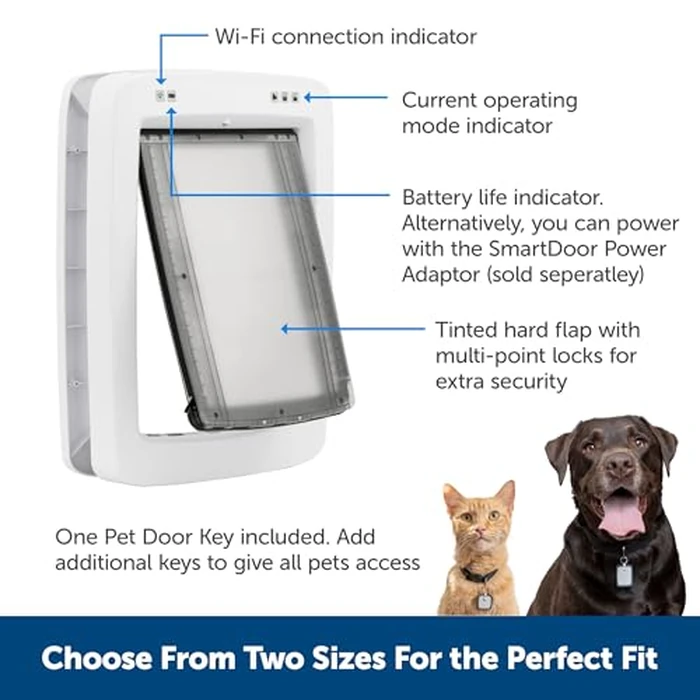 PetSafe SmartDoor Connected Pet Door Key - Provides Smart, Personalized Access for Your Dogs & Cats While Keeping Out Strays & Wildlife - Compatible with SmartDoor Connected Pet Door - Small by PetSafe - Image 5