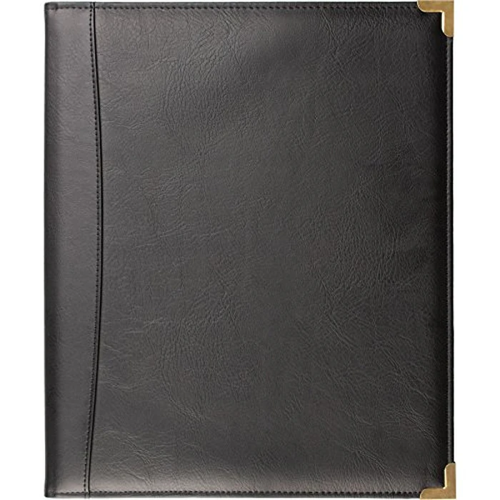Protec Leatherette Deluxed Padded Sheet Music Folder with Brass Corners, Model F2BK by ProTec - Used - Very Good condition - US$19.76