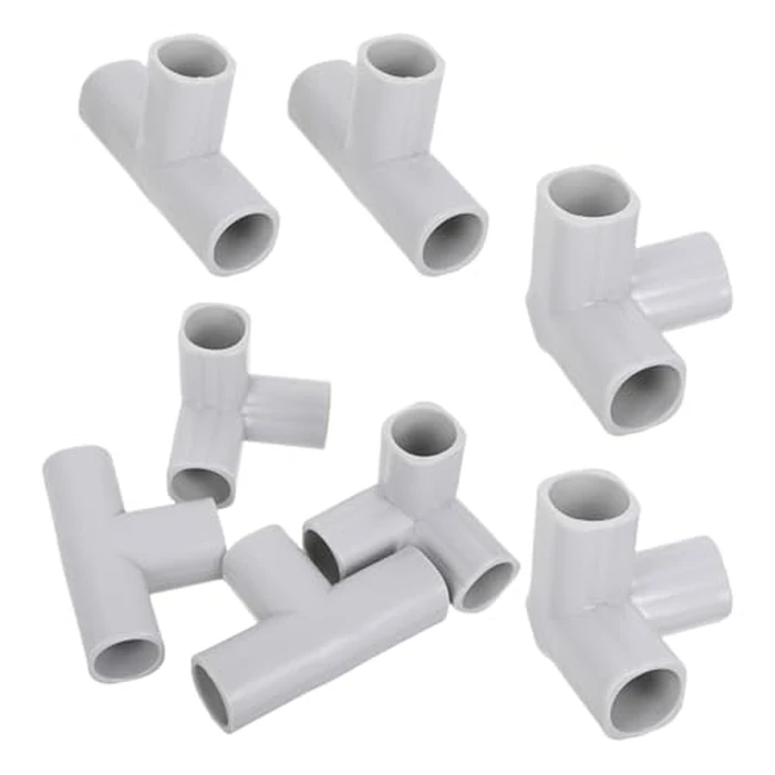 Cabilock 8Pcs Baby Playpen Connectors T Shaped Replacement Parts for Indoor Baby and Pet Gate Accessories Easy No Tool Assembly Secure Play Yard Expansion by Cabilock - Image 1