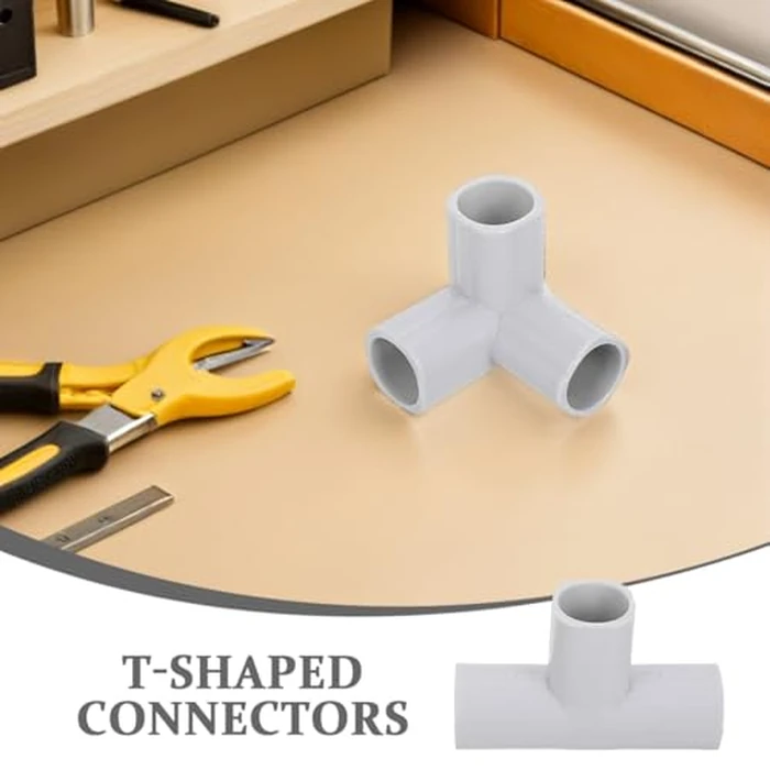 Cabilock 8Pcs Baby Playpen Connectors T Shaped Replacement Parts for Indoor Baby and Pet Gate Accessories Easy No Tool Assembly Secure Play Yard Expansion by Cabilock - Image 5