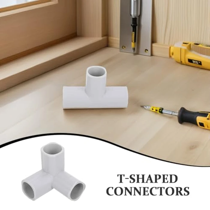 Cabilock 8Pcs Baby Playpen Connectors T Shaped Replacement Parts for Indoor Baby and Pet Gate Accessories Easy No Tool Assembly Secure Play Yard Expansion by Cabilock - Image 6