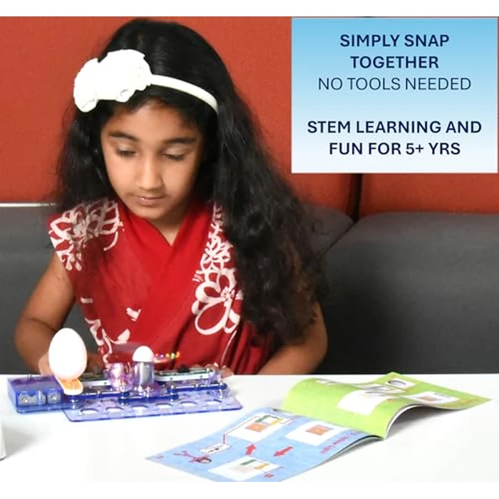Snap Circuits Beginner, Electronics Exploration Kit, Stem Kit for Ages 5-9 (SCB-20) by Snap Circuits - Image 4