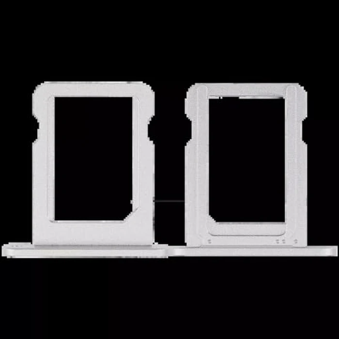 Sim Card Tray Card Holder Slot Replacement Compatible with iPad 10 2022 (Silver) by LeHang - Image 1