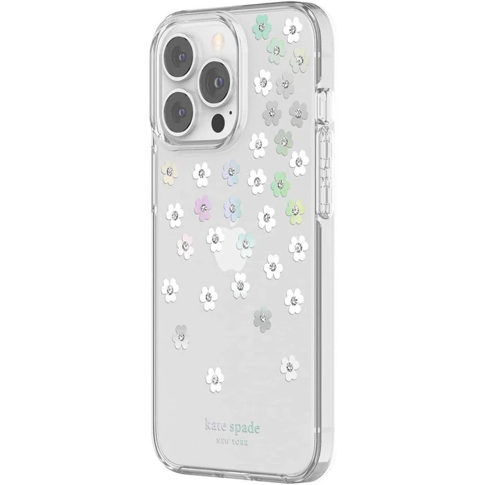 Kate Spade Defensive Phone Case with MagSafe for iPhone 14 Pro - Scattered Flowers by Kate Spade - Image 2