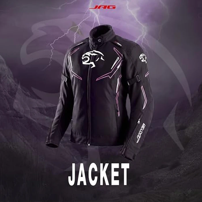 J.A.G. JAG Adventure Motorcycle Jacket for Women | CE Armored All Season Lightweight Riding Dual Sport Jacket with Cordura Fabric by J.A.G. - Image 5