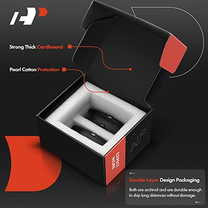 A-Premium Rear Ceramic Brake Pads Set Compatible with Ford Models - for F-150 2012 2013 2014 2015 2016 2017 2018 2019 2020, with Hardware, 4-Pack by A-Premium - Image 4