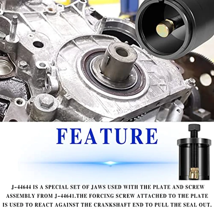 Fits for 6.6l Duramax Diesel J-44644 Front Crankshaft Seal and Wear Sleeve Remover Puller Alt ST-196 by besttruck - Image 3