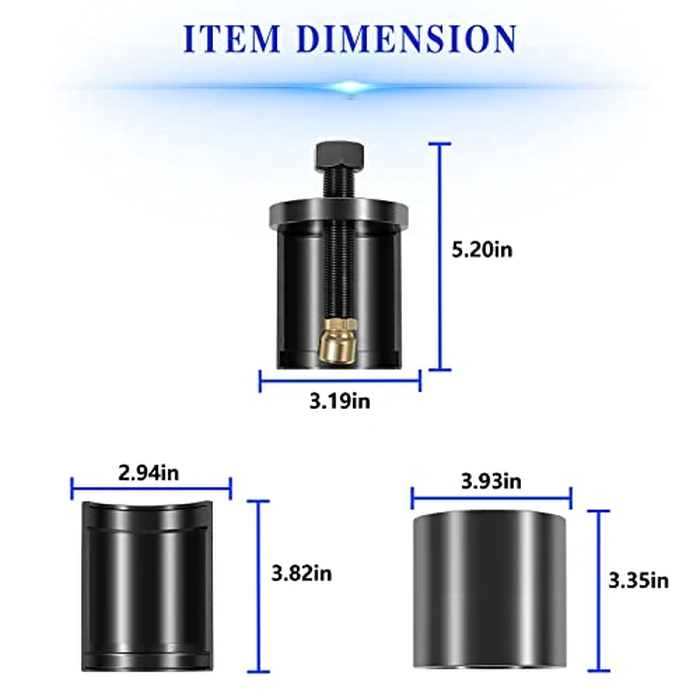 Fits for 6.6l Duramax Diesel J-44644 Front Crankshaft Seal and Wear Sleeve Remover Puller Alt ST-196 by besttruck - Image 6