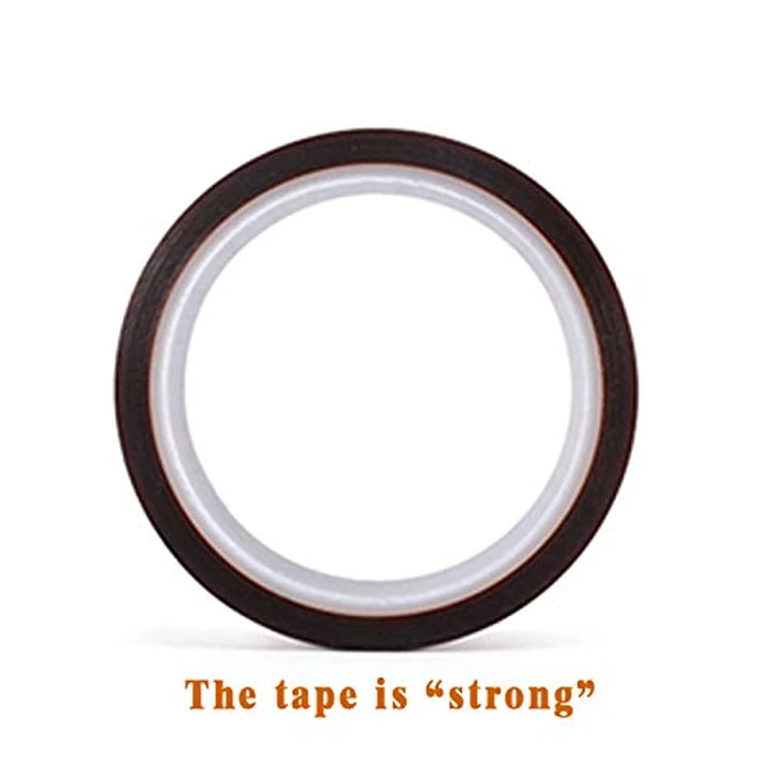 2 Rolls 10mm X 33m 108ft Heat Tape,Adhesive Heat Resistant / Transfer Tape, Heat Vinyl Thermal Sublimation Press Tape,No Residue ,Electronics,Soldering,Circuit Board by EQUTY BAYMERS - Image 2