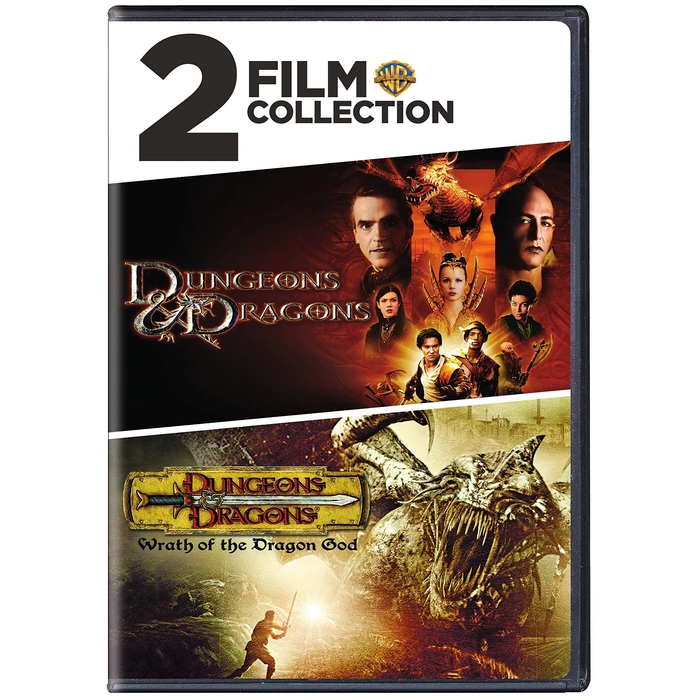 Dungeons & Dragons / Dungeons & Dragons: Wrath of the Dragon God by Warner Home Video - Used - Acceptable condition