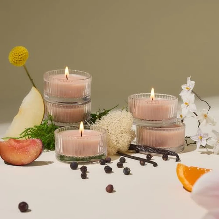 Snif G.O.A.T. Votive Candle Set, 5 Premium Scented Candles, 100% Cotton Fiber Wicks, Soy Wax Blend, Non-Toxic, Vegan by Snif - Image 3