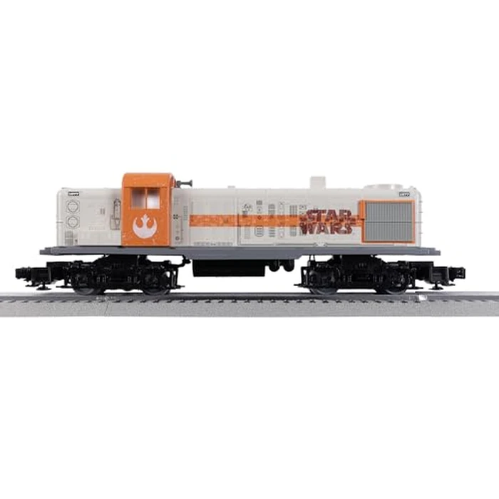 Lionel Disney Star Wars Rebel RS-3 LionChief O Gauge Electric Train Set with Bluetooth 5.0, Remote Control, Freight Cars & FasTrack - Lights & Sounds Ready to Run Model Train Set, Ages 14+ by Lionel - Image 5