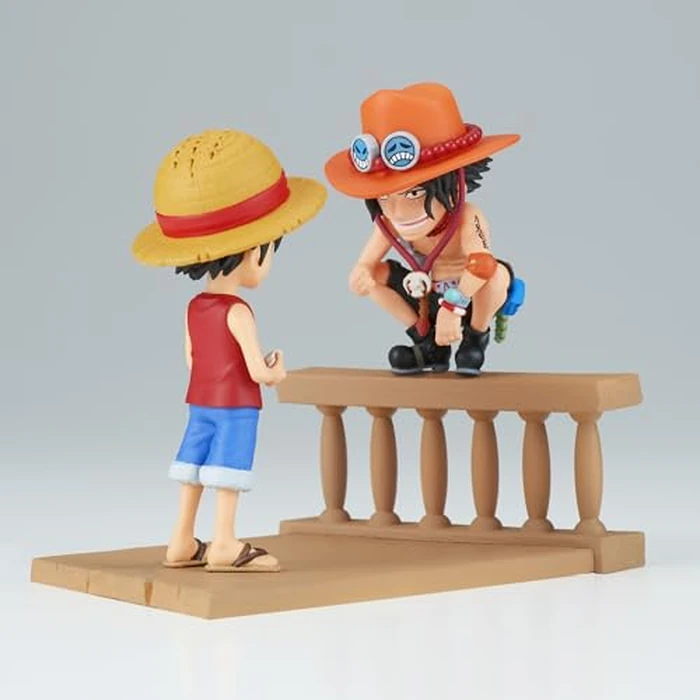 Banpresto - One Piece - Log Stories - Monkey D. Luffy & Portgas D. Ace, Bandai Spirits World Collectable Figure by Banpresto - Image 3