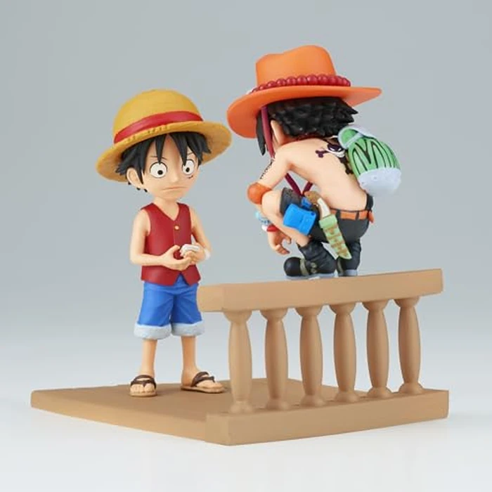 Banpresto - One Piece - Log Stories - Monkey D. Luffy & Portgas D. Ace, Bandai Spirits World Collectable Figure by Banpresto - Image 4