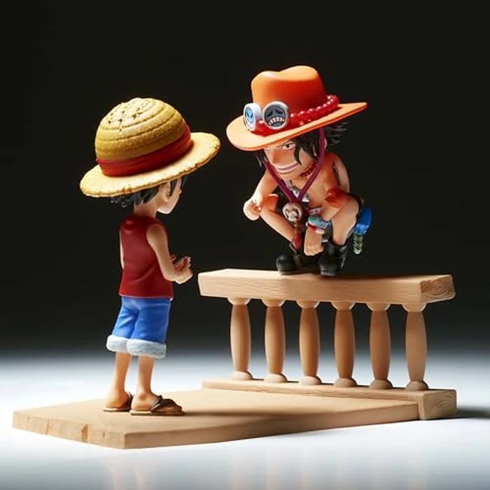 Banpresto - One Piece - Log Stories - Monkey D. Luffy & Portgas D. Ace, Bandai Spirits World Collectable Figure by Banpresto - Image 5