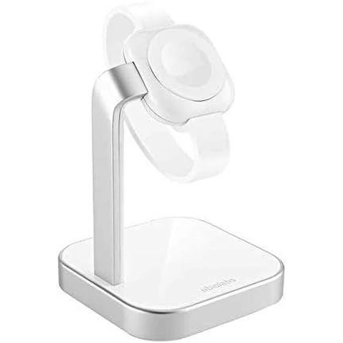 Ubio Labs Charging Stand for Apple Watch with USB-A Charging Port - White by Ubio - Refurbished - Excellent condition - US$30.87