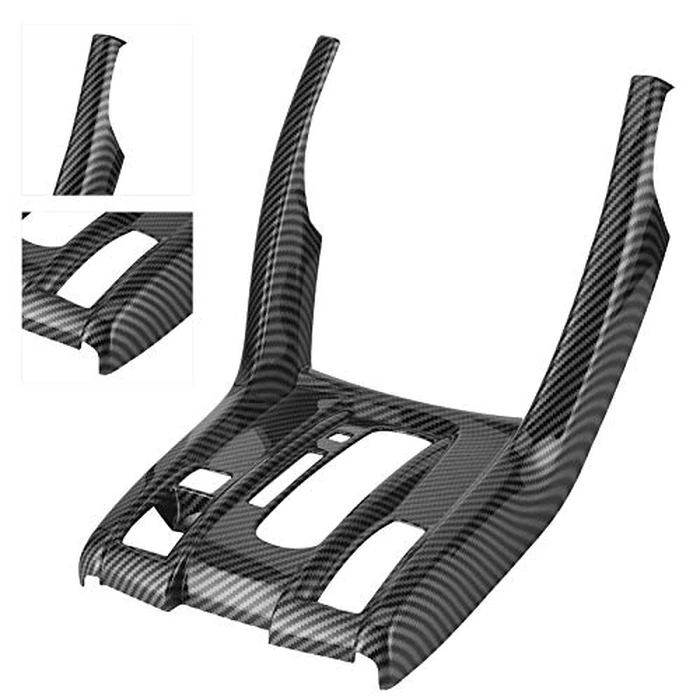 Yctze Shift Panel Trim Gear Shift Panel Trim Frame Stylish Interior Decoration Fit for 2016+ (Carbon Fiber Color) by Yctze - Image 1