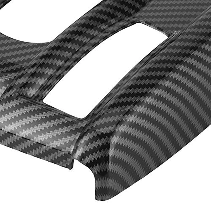 Yctze Shift Panel Trim Gear Shift Panel Trim Frame Stylish Interior Decoration Fit for 2016+ (Carbon Fiber Color) by Yctze - Image 4