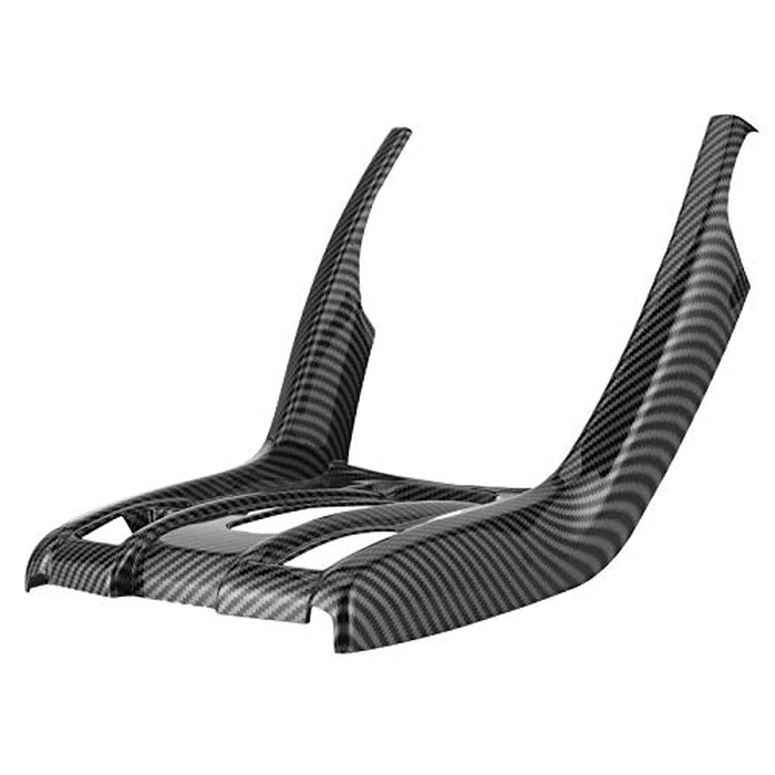 Yctze Shift Panel Trim Gear Shift Panel Trim Frame Stylish Interior Decoration Fit for 2016+ (Carbon Fiber Color) by Yctze - Image 7